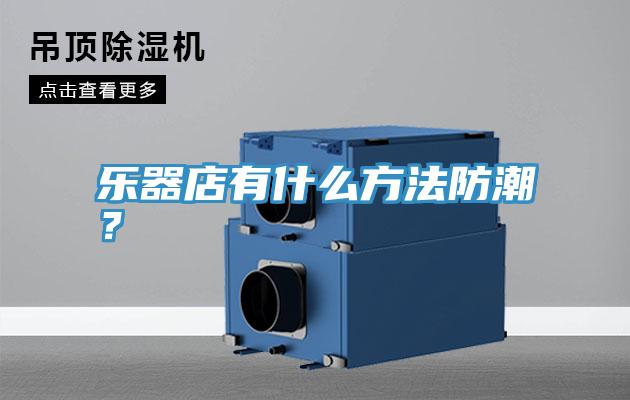 乐器店有什么方法防潮？