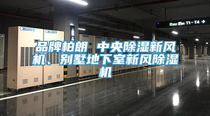 品牌柏朗 中央除湿新风机、别墅地下室新风杏仁直播app最新版下载