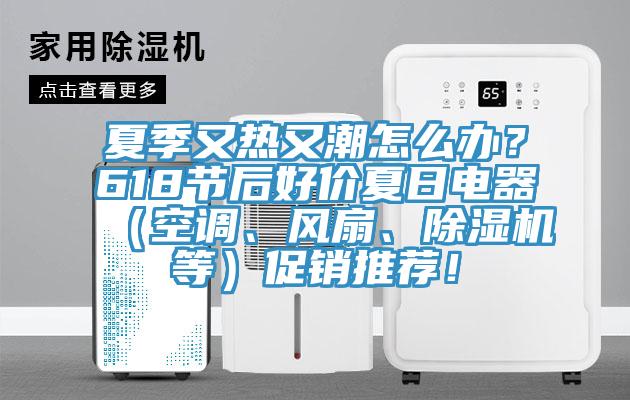 夏季又热又潮怎么办？618节后好价夏日电器（空调、风扇、杏仁直播app最新版下载等）促销推荐！
