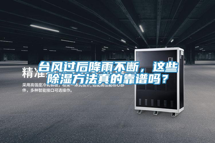 台风过后降雨不断，这些除湿方法真的靠谱吗？