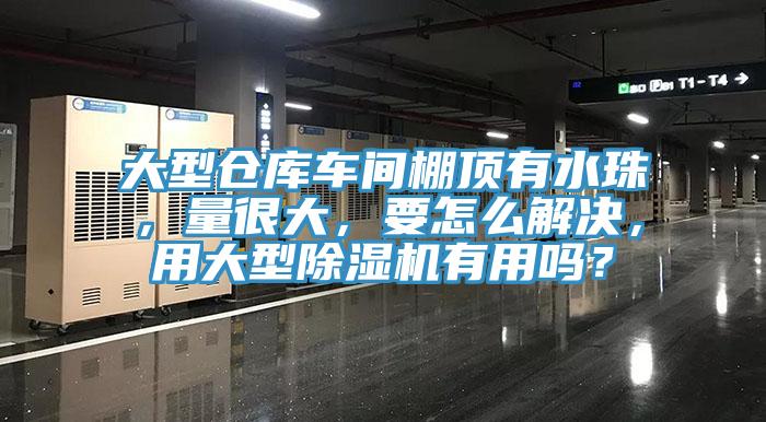大型仓库车间棚顶有水珠，量很大，要怎么解决，用大型杏仁直播app最新版下载有用吗？