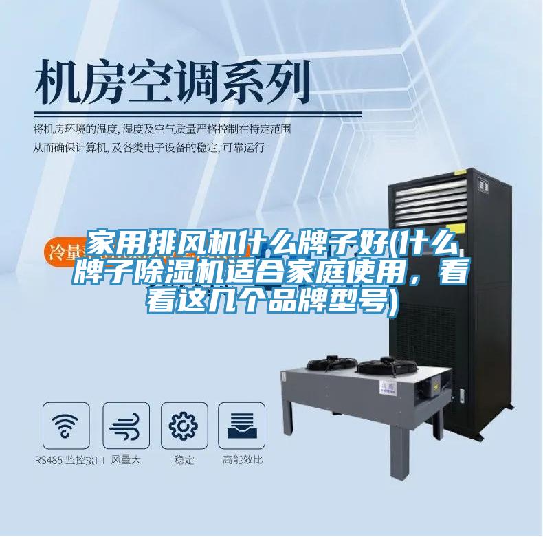 家用排风机什么牌子好(什么牌子杏仁直播app最新版下载适合家庭使用，看看这几个品牌型号)