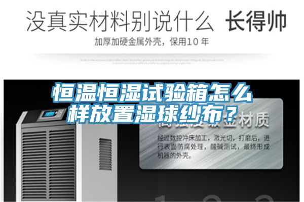 恒温恒湿试验箱怎么样放置湿球纱布？