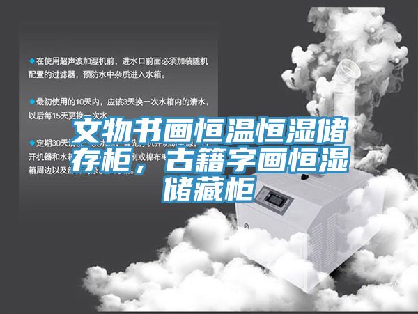 文物书画恒温恒湿储存柜，古籍字画恒湿储藏柜