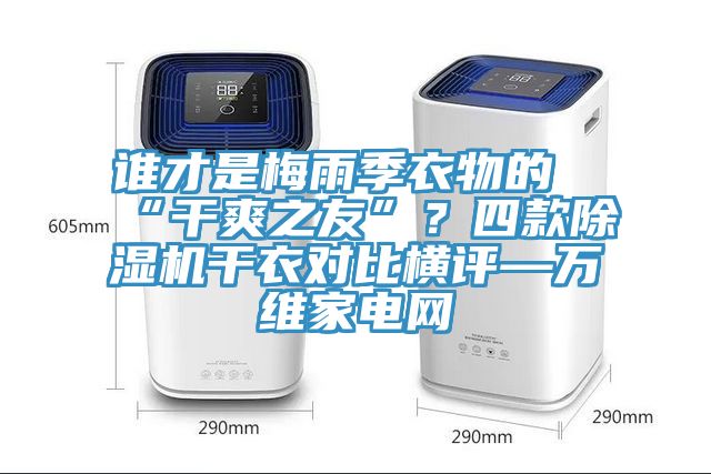谁才是梅雨季衣物的“干爽之友”？四款杏仁直播app最新版下载干衣对比横评—万维家电网