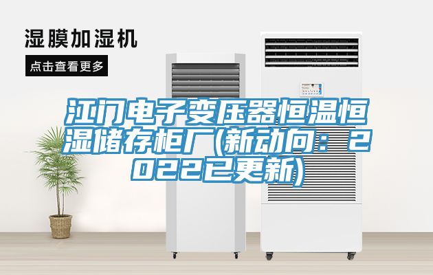 江门电子变压器恒温恒湿储存柜厂(新动向：2022已更新)